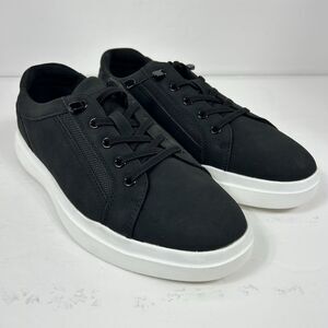 Studio Infinite Shoes Men's 7 Miguel II Black Low Top Oxford Casual Cushioned